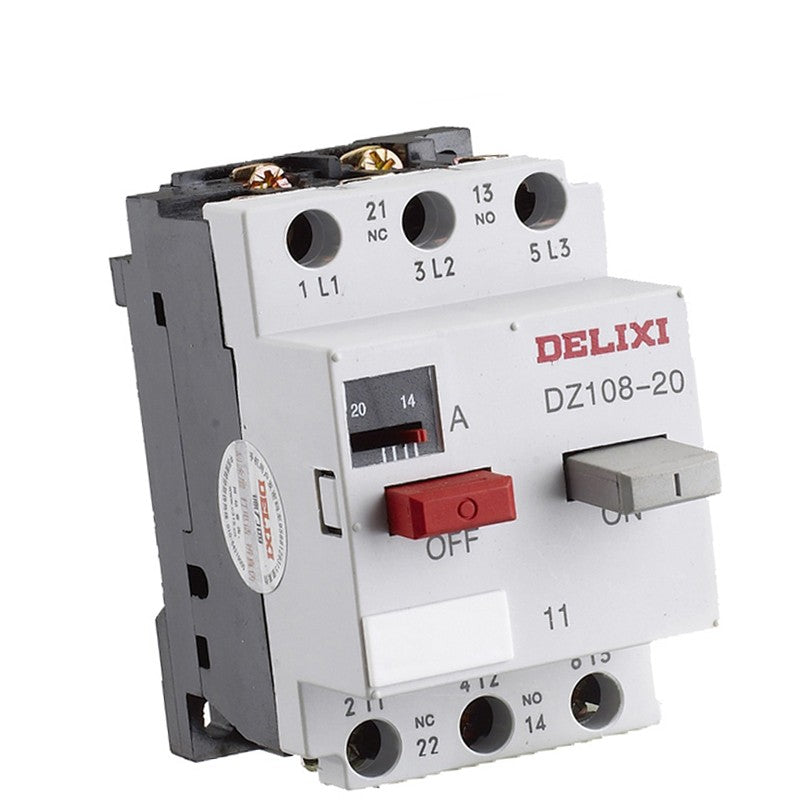 Delixi motor circuit breaker DZ108-20/10 1A; DZ10820110
