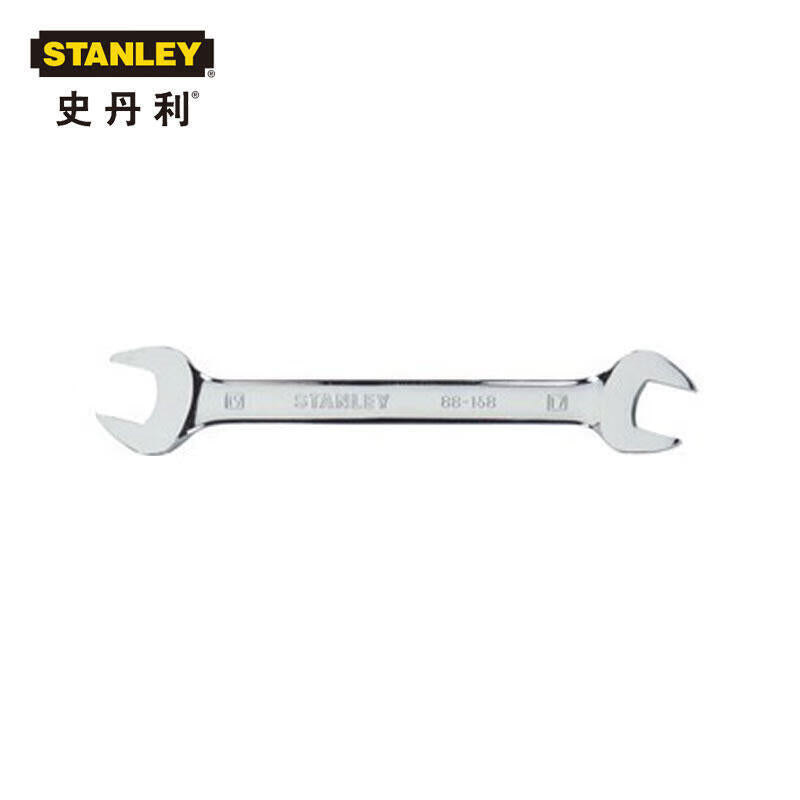 Stanley Metric Polished Double Open End Wrench 6X8mm; 88-124