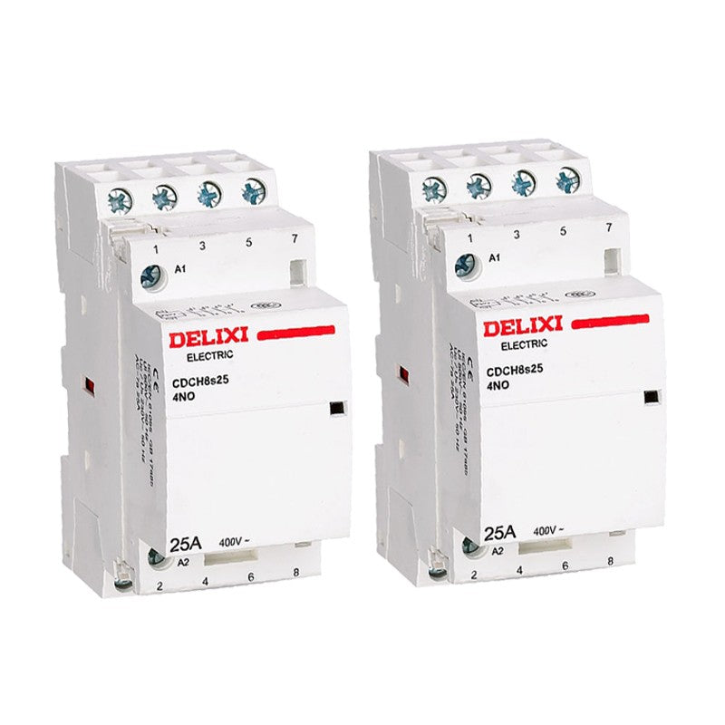 Delixi Electrical CDCH8S AC Contactor 20A 4P 220-240V