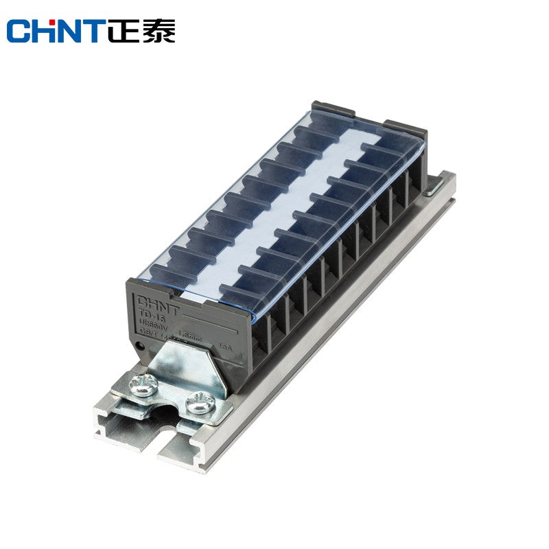 Chint (CHNT) TD-15/20 rail-type terminal block wire connector terminal strip terminal strip plate