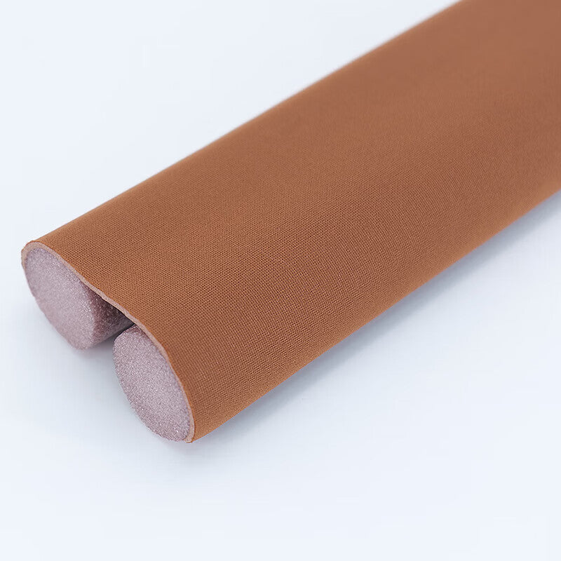 Winstan WY0125 Door Bottom Sealing Strip, Windproof Strip, Sound Insulation Strip, Dustproof Strip, Foam Strip, 95cm Leather Version, Black