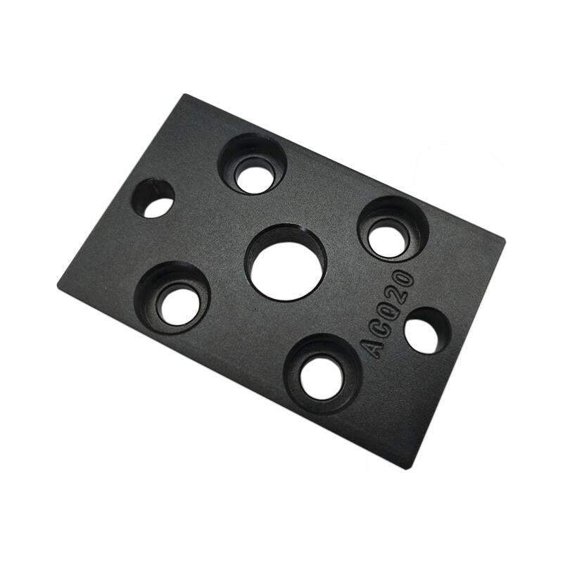 AirTAC Ultra-thin cylinder mounting accessories, rod side flange; F-ACQ40FA