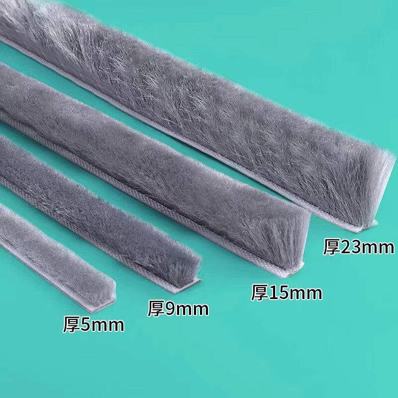 Laiyu Door Sealing Strip, Window Sealing Strip, Windproof and Soundproof Glass Door Sealing Strip, 9*15*10
