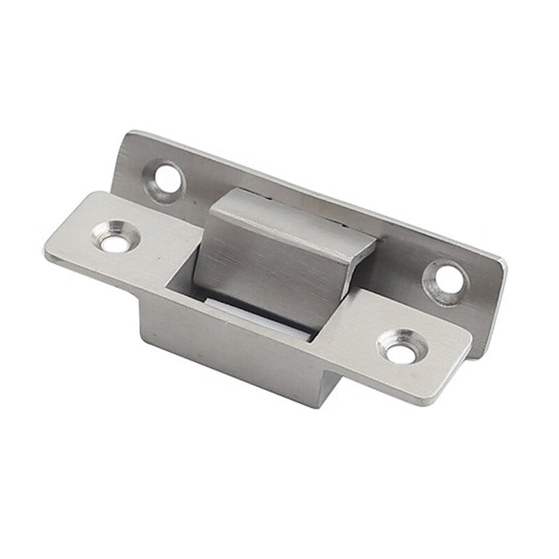 Deqi Invisible Hinges, 304 Stainless Steel Lightweight Door Hinges, Universal Cross Hinges for Bathrooms, Windows, Cloakrooms, and Electrical Cabinets, 76A Sandblasted