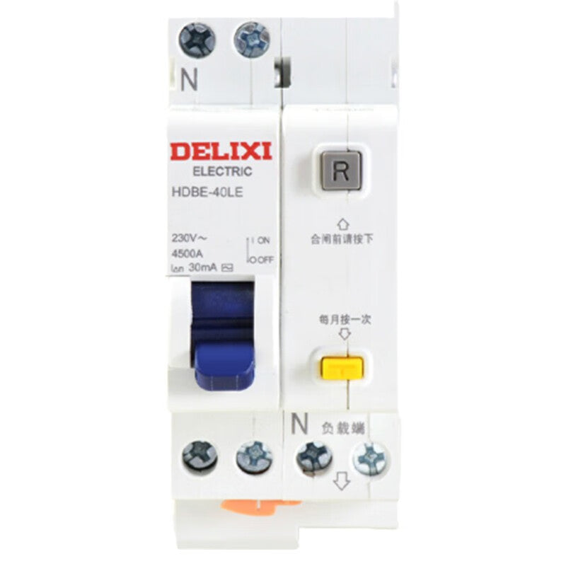 DELIXI ELECTRIC Circuit Breaker HDBE-40LE 1P+NC 20A