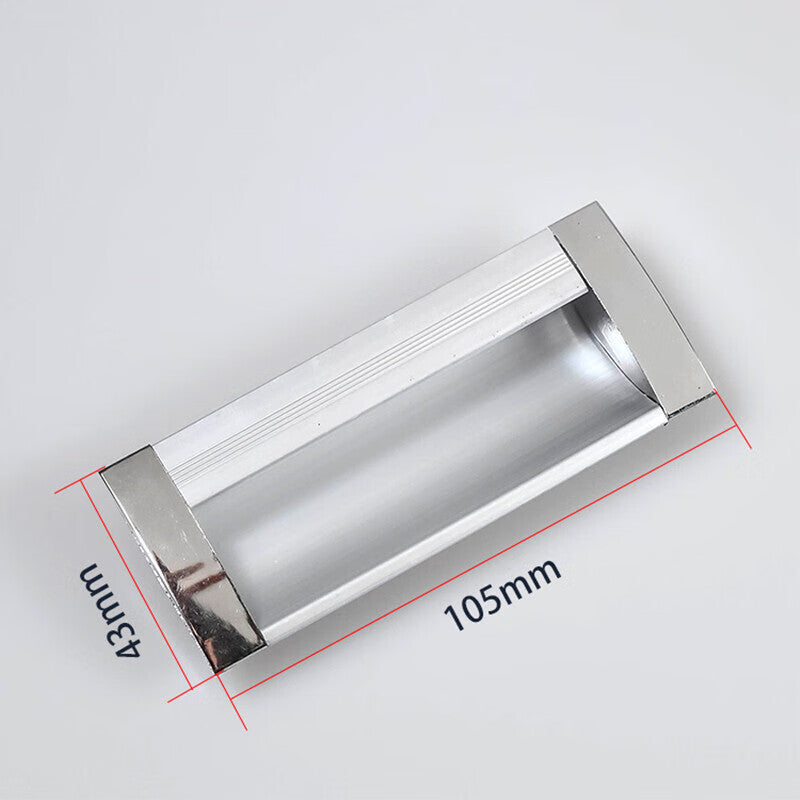 GUYU PLU-2 Metal Filing Cabinet with Recessed Slotted Handles and Aluminum Alloy Handles - 5-Pack