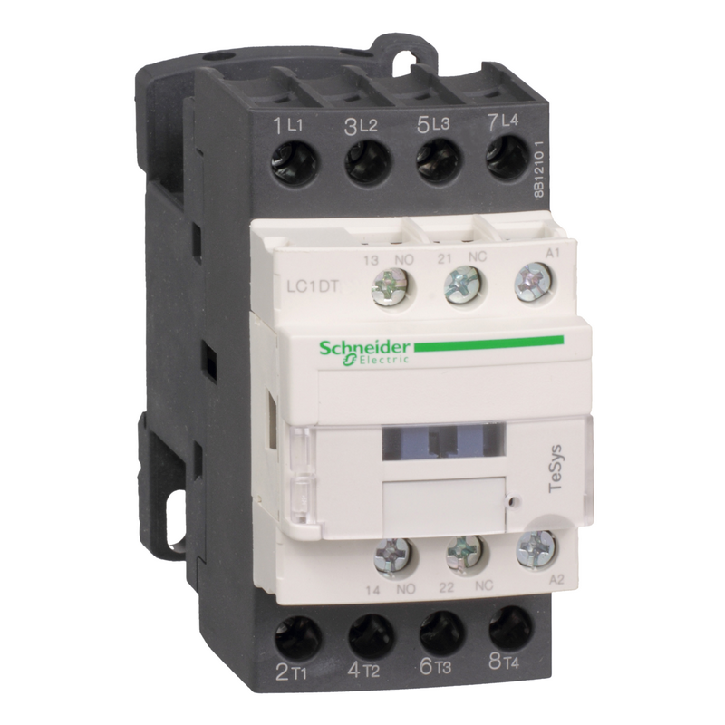 Schneider Electric TeSys D 4-Pole Contactor 9A, 380V LC1DT20Q7C