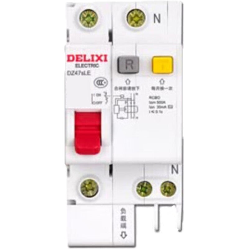 DELIXI Electric DZ47SLE 1P+NC 40A Leakage Circuit Breaker