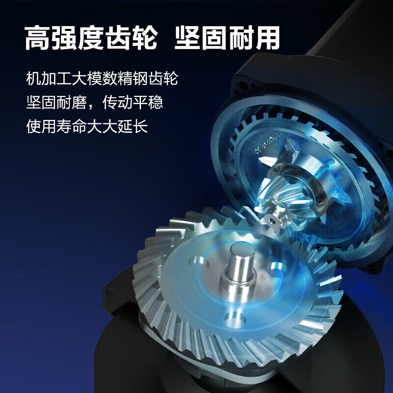 DELI Professional Angle Grinder 790W, 100mm Side Switch