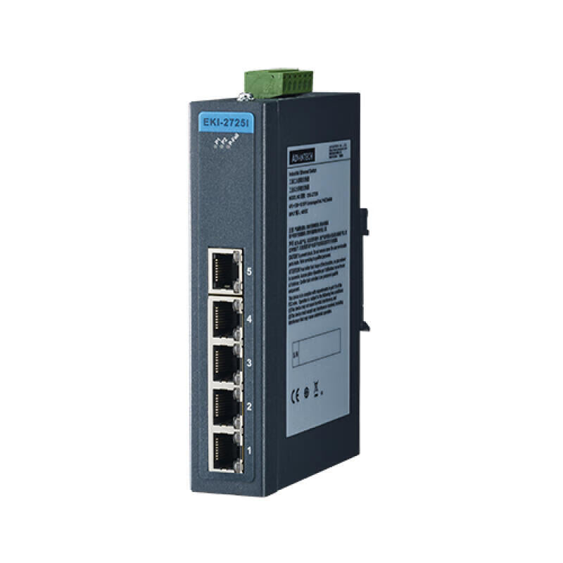 Advantech/ADVANTECH 5-port Gigabit switch Gigabit unmanaged industrial grade; EKI-2725