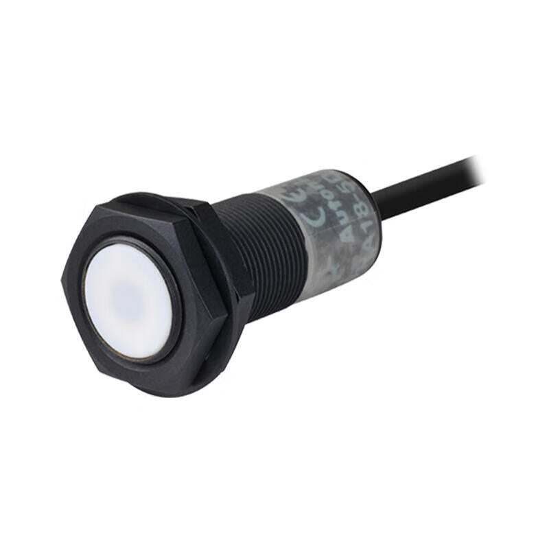 Autonics inductive cylindrical proximity switch 3-wire cable 2m detection distance 5mm PNP; PRA18-5DP