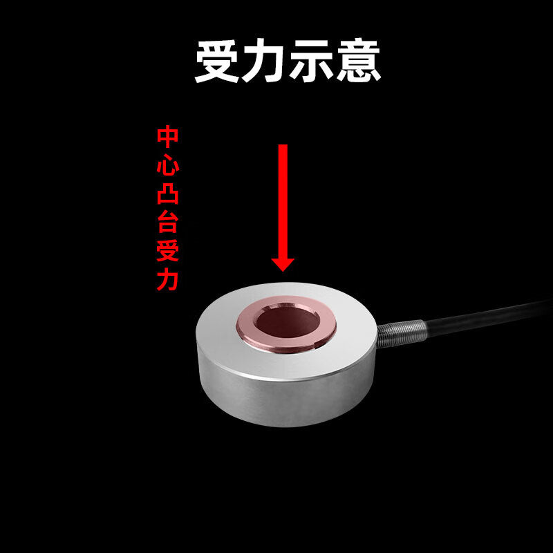 USAMR JHHM-4 Ring Pressure Sensor, Bolt Preload Hollow Perforated Weighing Sensor