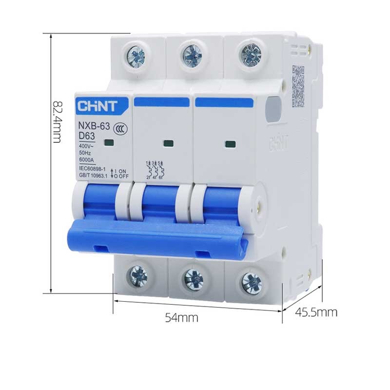 Chint 32A 3P NXB Air Switch Circuit Breaker, 380V, Motor Protection
