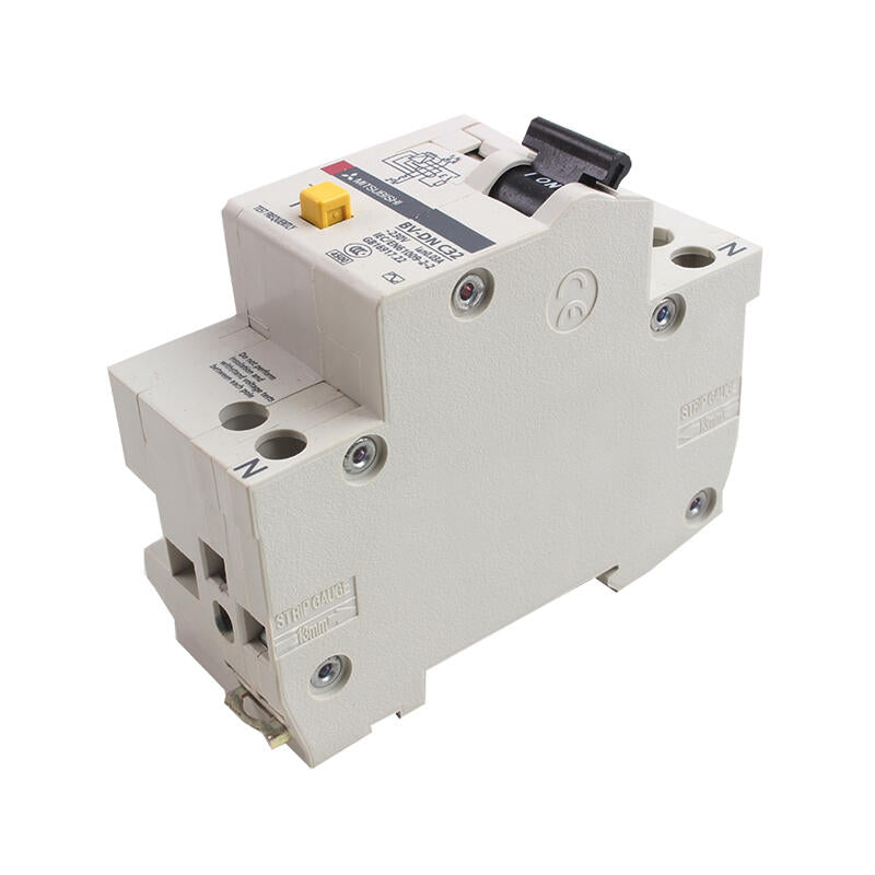 Mitsubishi Electric BV-DN Circuit Breaker 10A 1P+NC 4.5kA 30mA