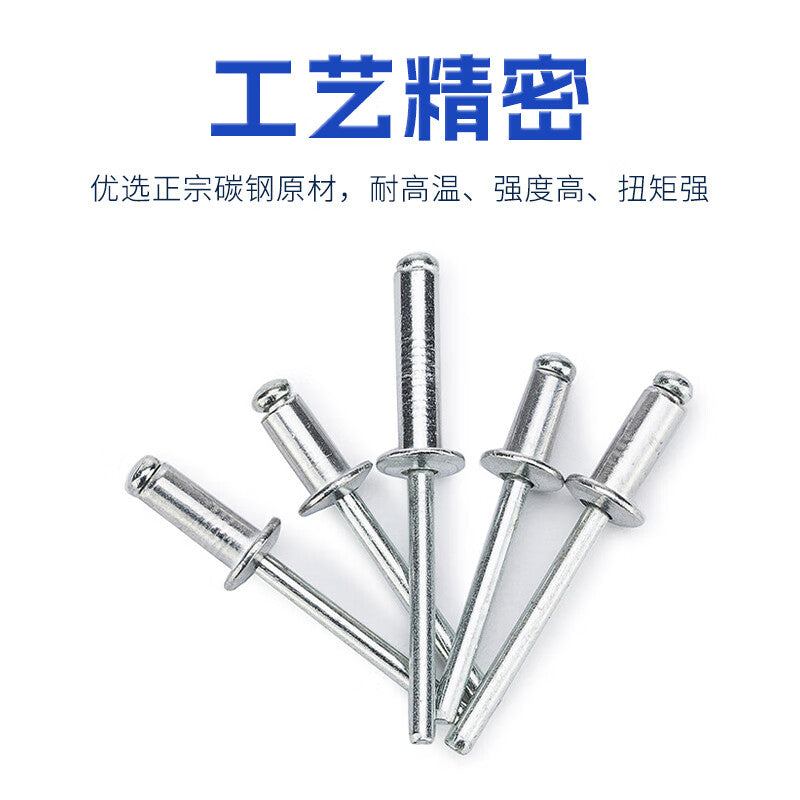 Steel Precast Tools - Blind Rivets, Round Head Rivets, 5*16 (100 pieces)