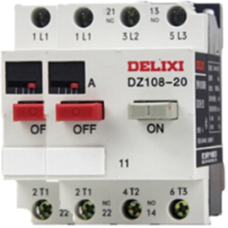 DELIXI ELECTRIC DZ108-20/11 Molded Case Circuit Breaker 10A