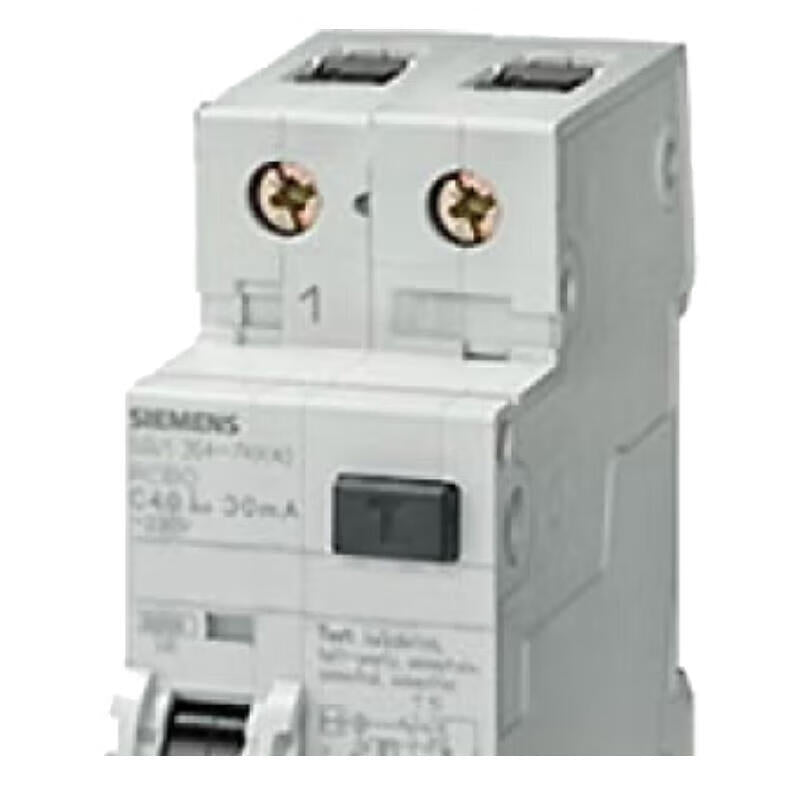 Siemens Residual Current Circuit Breaker 20A 1P+NC 6kA 30mA
