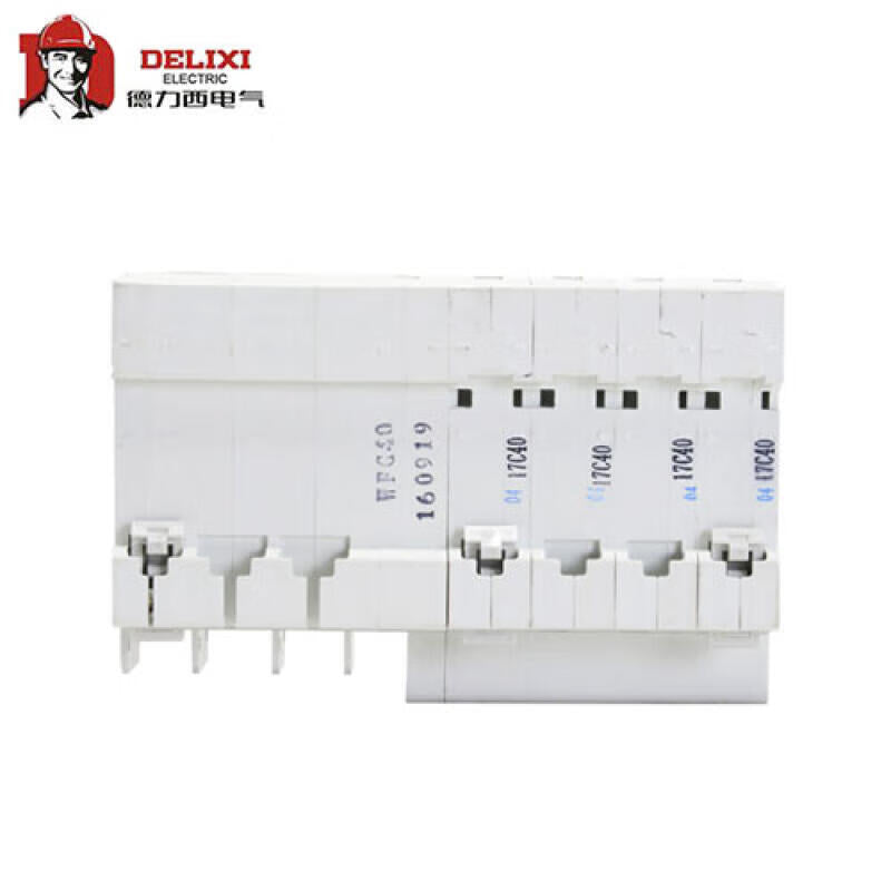 Delixi HDBE-32LE Leakage Circuit Breaker 32A 3/4 Pole
