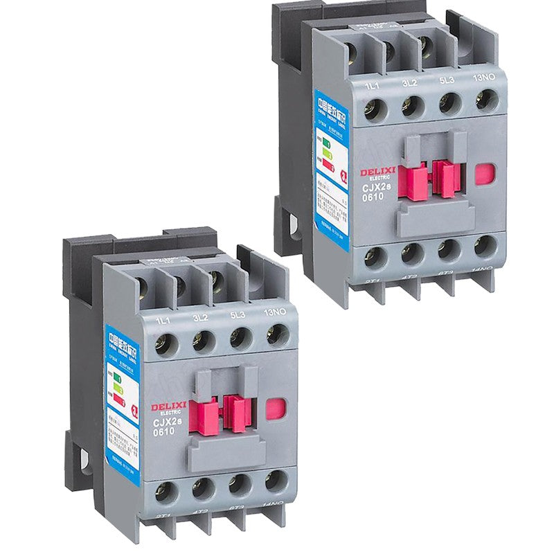 Delixi customized AC contactor CJX2s-0910 48V 50Hz delivery time 15 days Customized models are not returnable