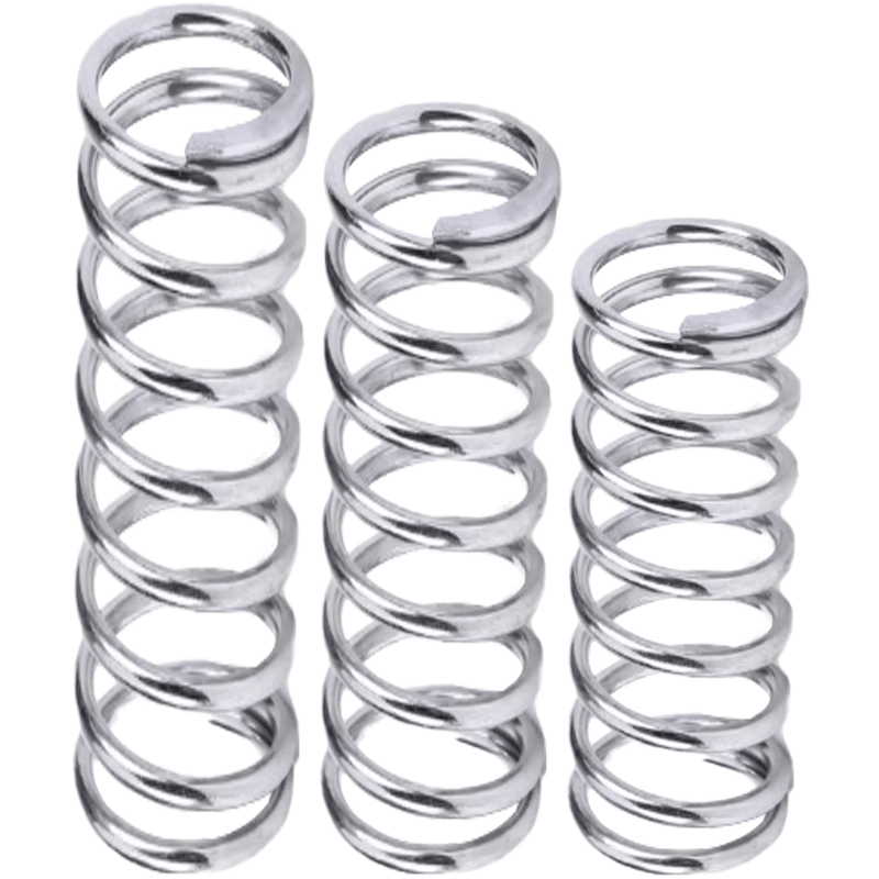 Deqi 304 Stainless Steel Compression Spring, Compression Shock Absorption and Return Spring Customization, Torsion Spring, Tension Spring, Wire Diameter 1.0*10*50 (1 piece)
