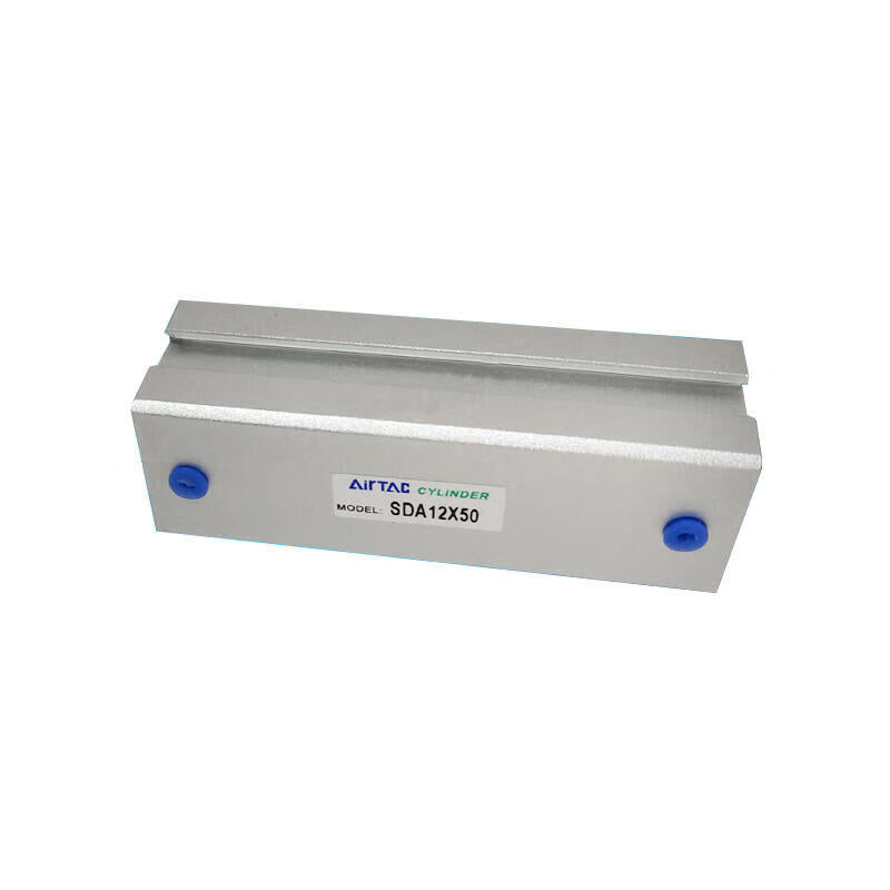 AirTAC ultra-thin cylinder, double acting, internal thread of piston rod, no magnet ring; SDA12X20