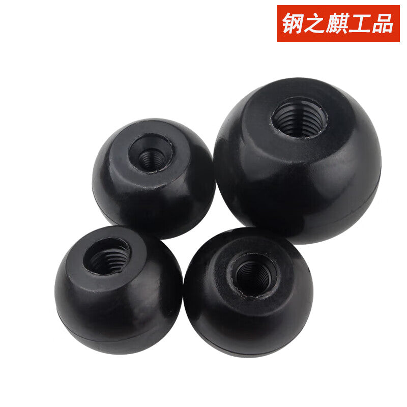 Steel Kirin Products Round Ball Head Handle Nut Round Ball Phenolic Resin Machine Tool Handle Nut National Standard Fastener M8 Outer Diameter 29 [5 pieces] Price per piece 48 hours
