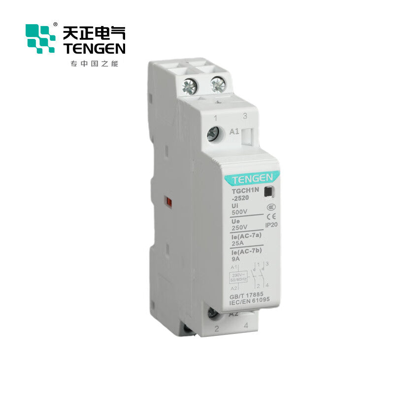 Tianzheng Electric TENGEN TGCH1N-2511 AC230V 2P AC contactor 339020600427