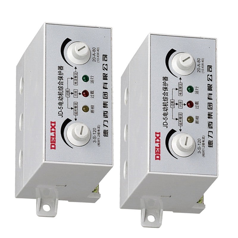 Delixi JD-5B Electric Motor Protector AC220V 1-100A