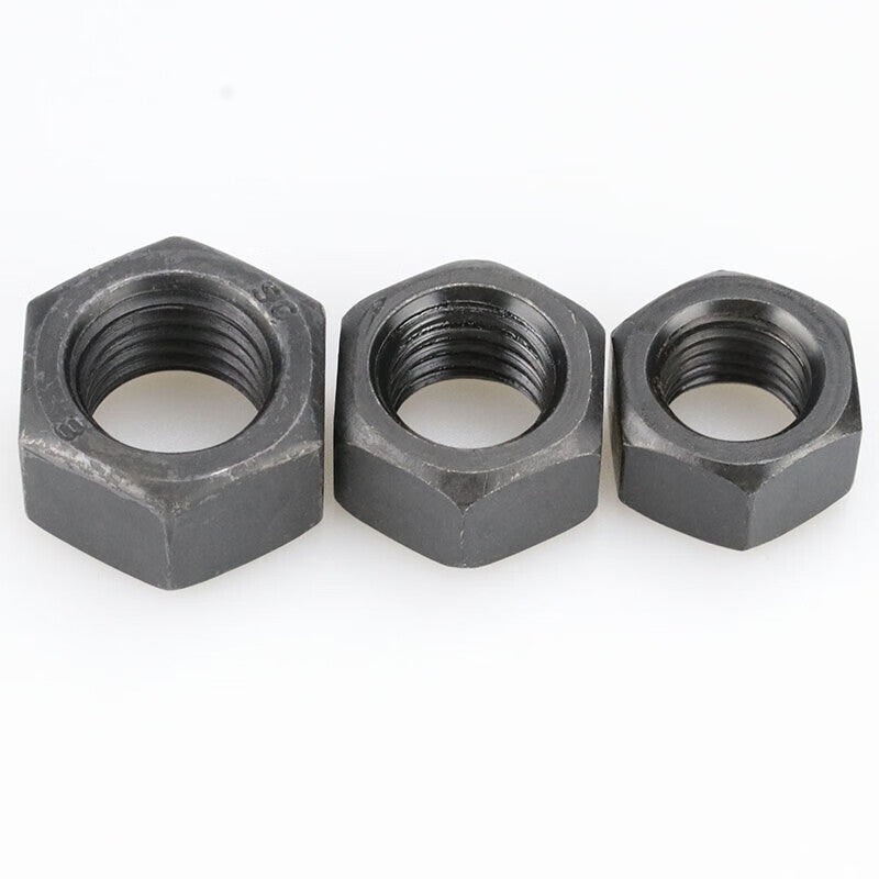 Haisdic HK-17 Blackened Hex Nuts, External Hex Nuts, Hex Screw Caps GB6170 Type A M5 (Grade 8) (200 pieces)