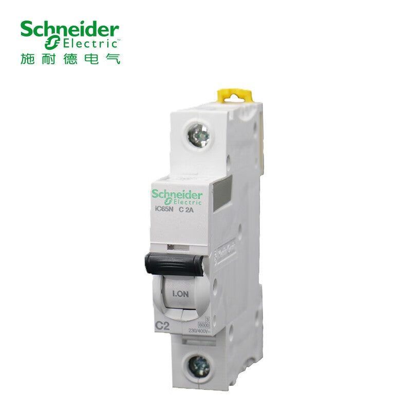 Schneider air switch A9 series IC65N small circuit breaker 1P single pole C type 2A air open main switch A9F18102