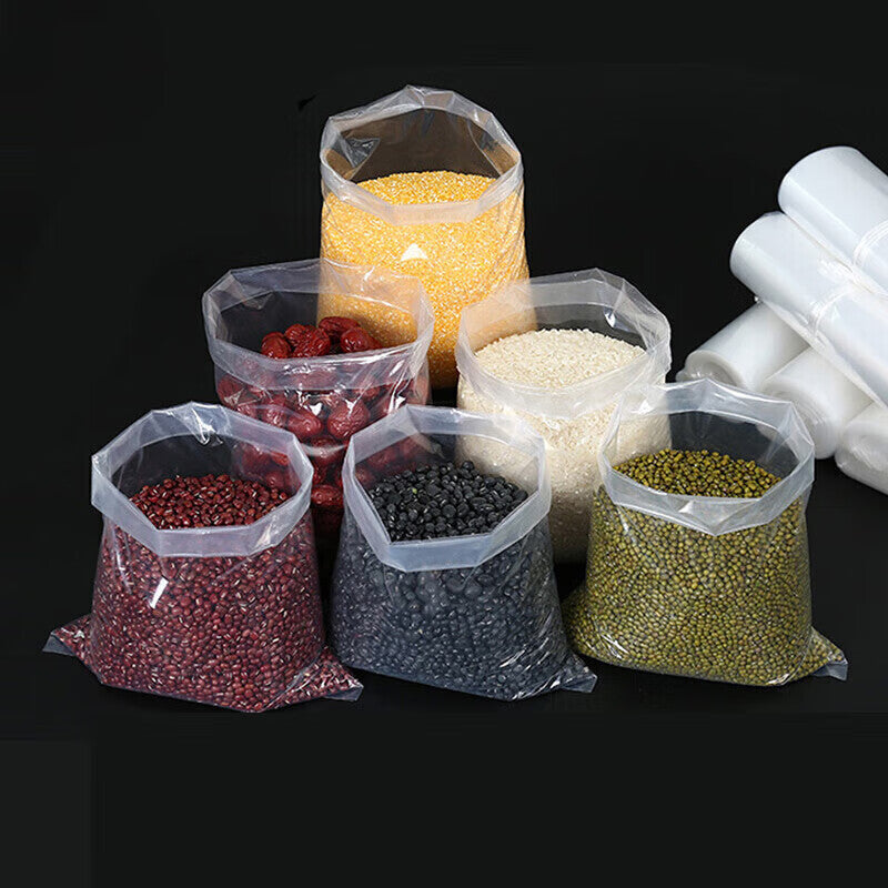 Masford PE high-pressure flat bag, moisture-proof thickened transparent film sealed plastic bag, inner film bag, 10 microns, 60*80CM (100 bags)