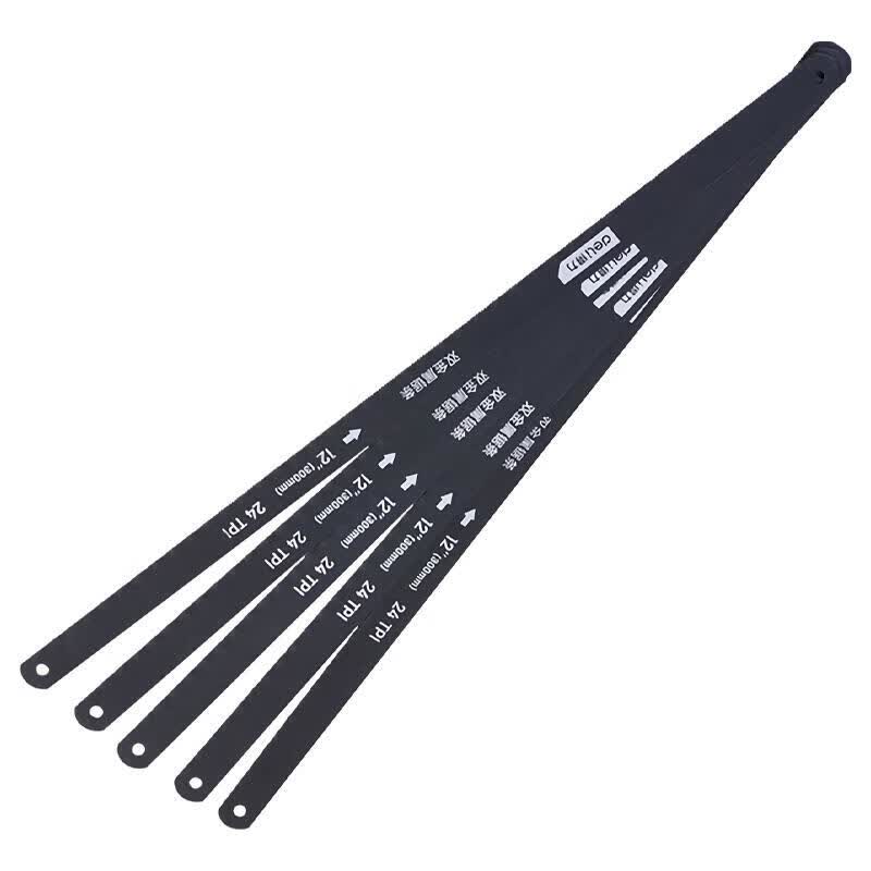 Deli Tools 12" 24T Bimetal Saw Blade (5-pack); DL4673