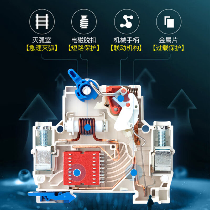 Chint NXB-125 3P D Type Miniature Circuit Breaker 125A
