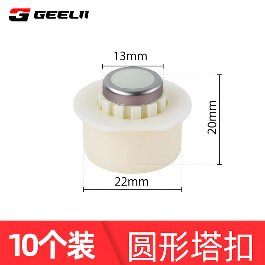 GeeLii Leveling Tape Clips, 10-pack, Universal Aluminum Alloy Leveling Tape Clips, 55359