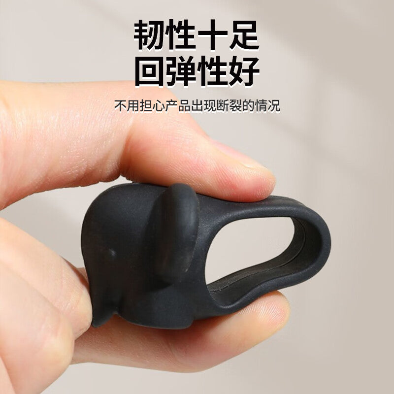 Dipur door stopper silicone door bumper door stopper no-drill door barrier door lock door handle protective cover cushioning anti-collision device