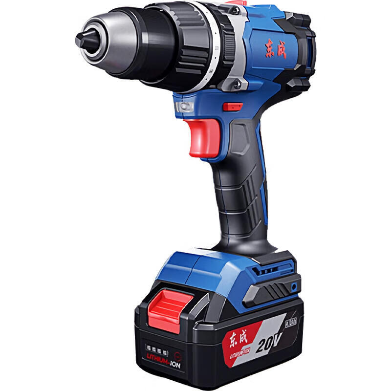 Dongcheng rechargeable brushless screwdriver impact drill; DCJZ03-13H2 (two batteries and one charger 6.0Ahx2)