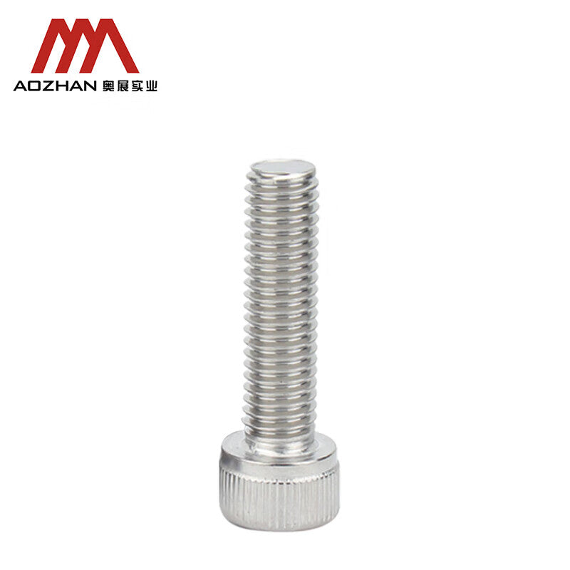 AOZHAN Fasteners DIN912 German Standard 304 Stainless Steel Socket Head Screws M8*45 (20 pieces/bag)