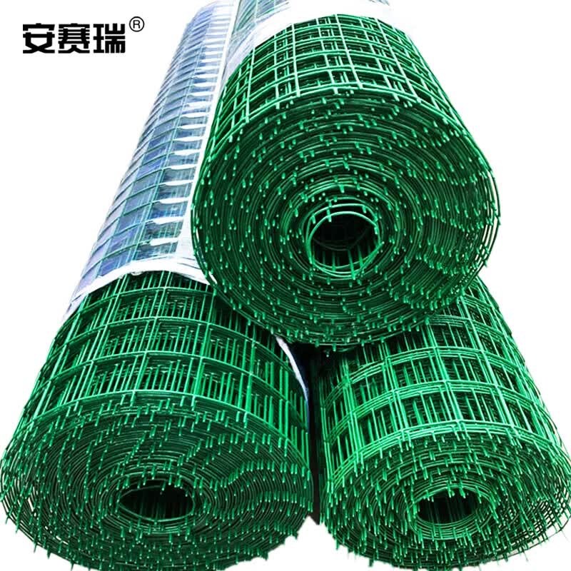 Anseri wire mesh fence, aquaculture enclosure, wavy wire mesh, Dutch wire mesh, PVC coated wire mesh, 1.2m×30m, mesh size 6×6cm, PVC coated wire diameter 2.2mm. (430578)