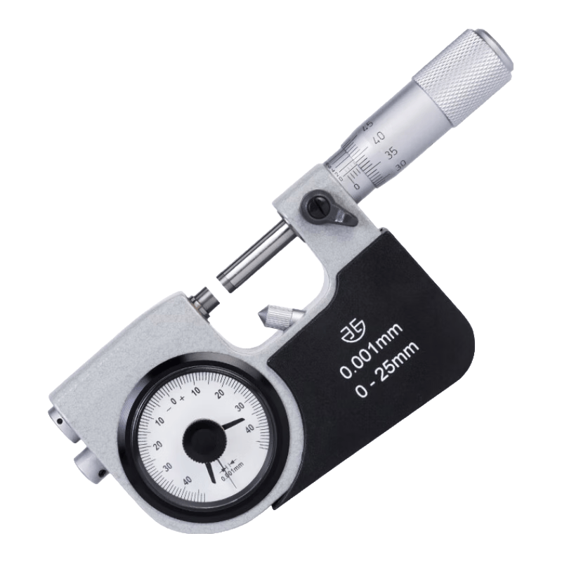 Northwest China, Qinghai Province, High-precision, rapid batch measurement lever micrometer, 0.001mm outer diameter micrometer, 274-81-000/measuring range 0-25mm.