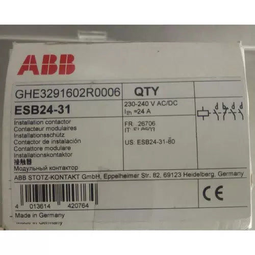 one ABB ESB24-31*24V ESB24-31 in box [1]