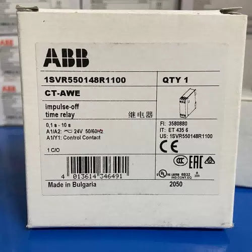 one ABB Relay 1SVR550148R1100 CT-AWE [2]