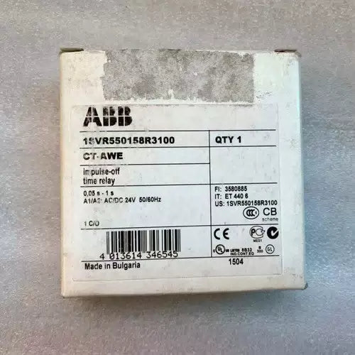 one ABB Relay 1SVR550148R1100 CT-AWE [5]