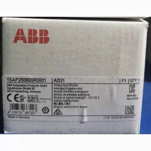 one abb 1SAP250600R0001 Analog input module [1]