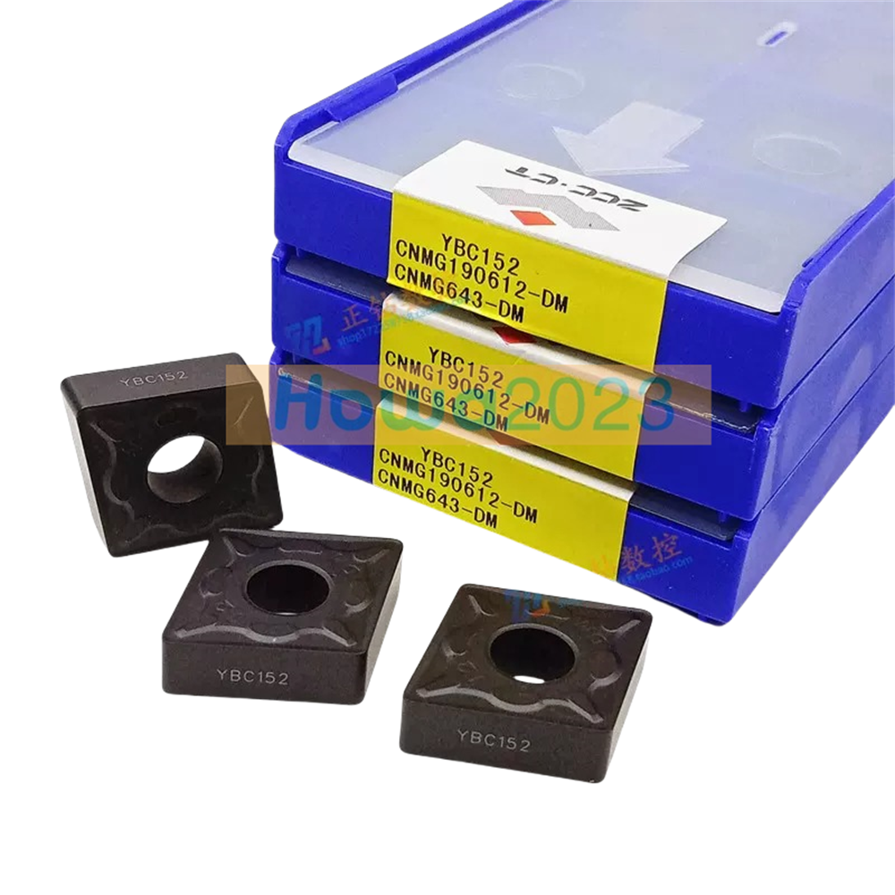 10Pcs/box CNMG190612-DM YBC152 CNMG643-DM CNC Turning Blade Carbide Inserts