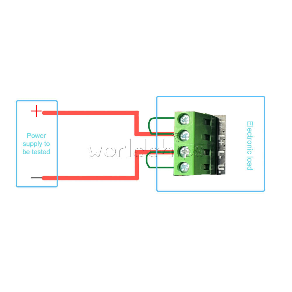 150W 5A 30V Intelligent Electronic Load Battery Discharge Tester Meter Detector