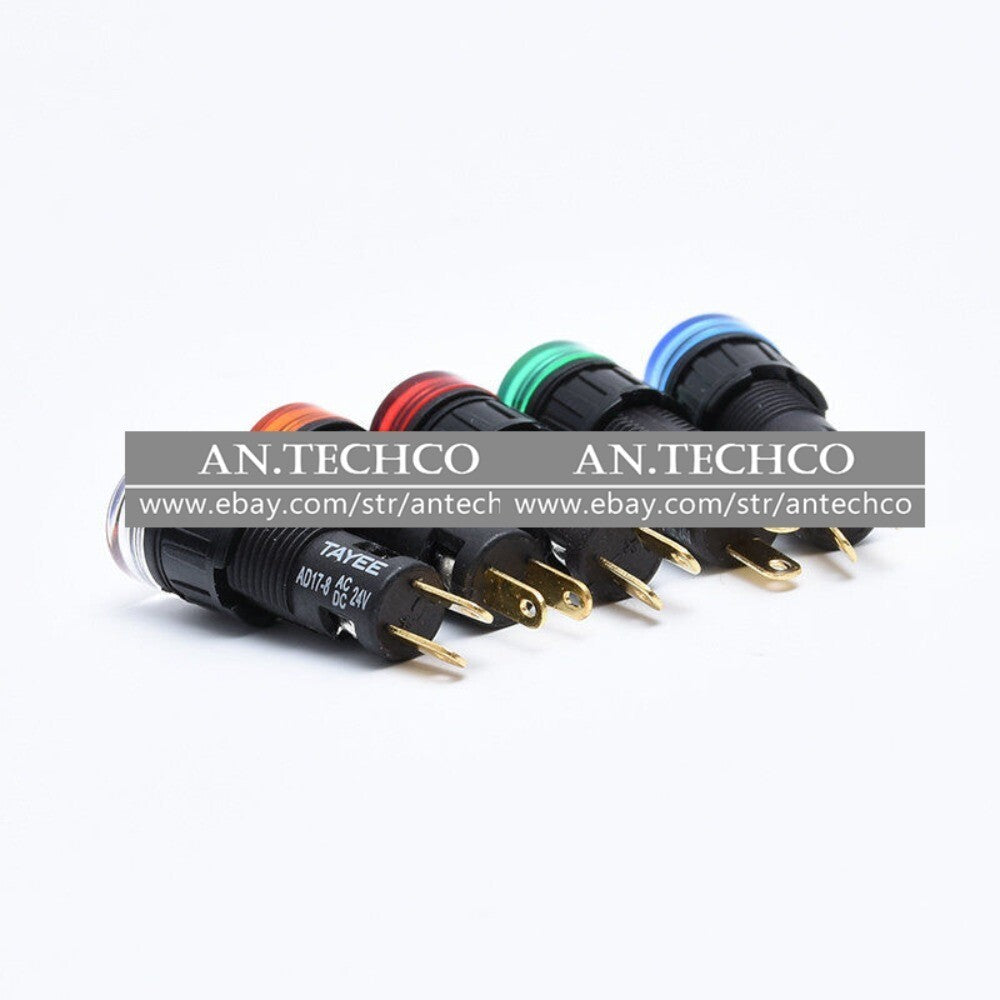 1PCS 8mm AD17-8 power signal indicator AC220V AC/DC24V
