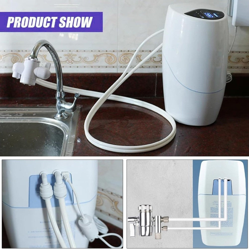 Water Purifier Double Hose 1.5m with Inlet and Drain Pipes for eSpring