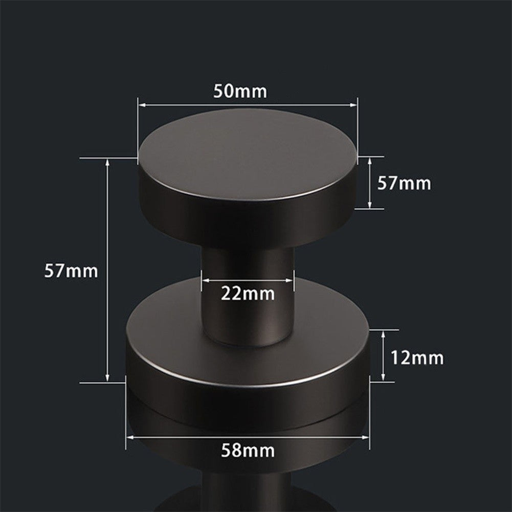 Invisible Lock for Interior Bedroom Doors with Single Side Handle Design