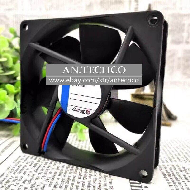 1PC  3412NGMER 9225 12V 88mA 1.1W 2-wire 9CM inverter fan