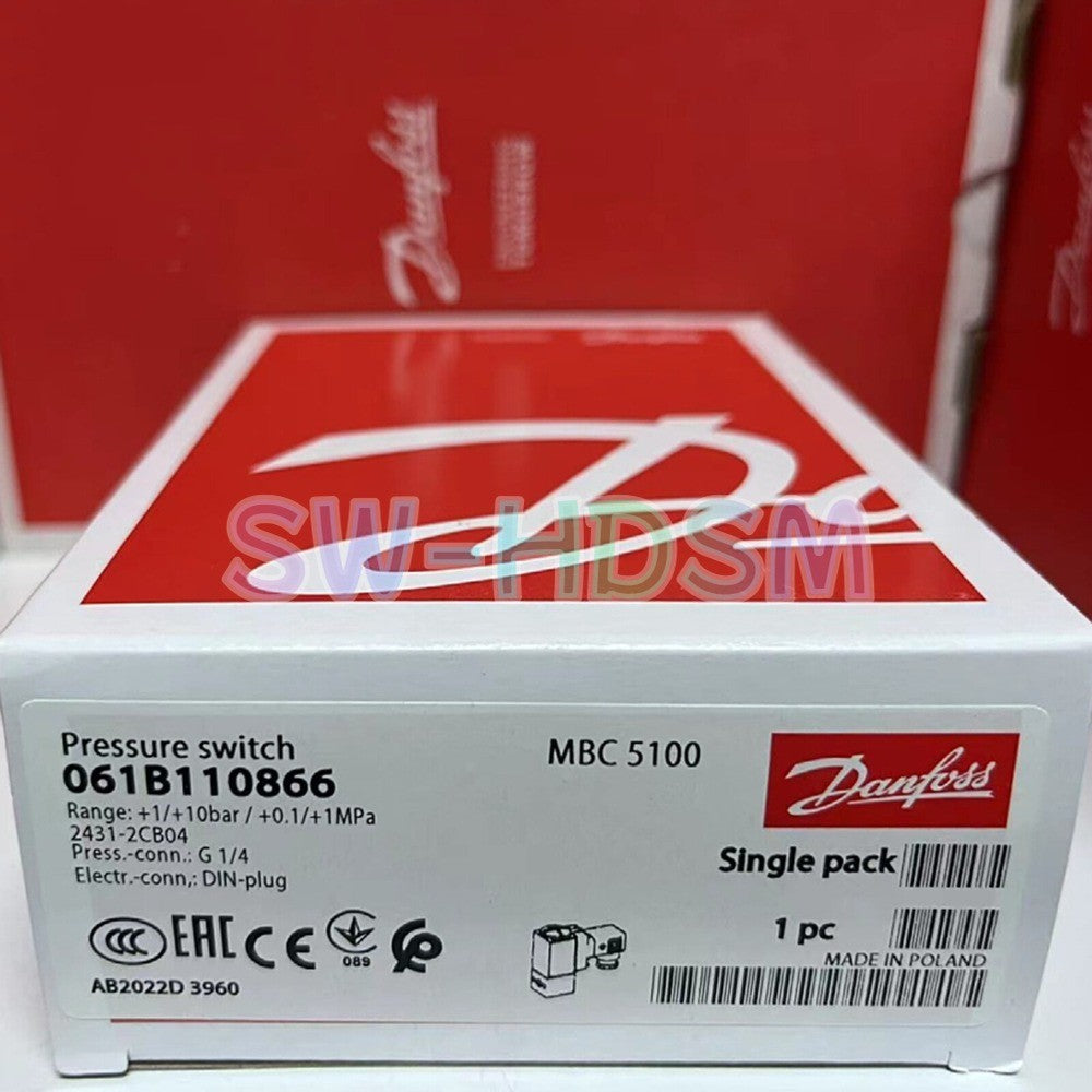 1PCS  for Danfoss MBC5100 061B110866 Pressure Switch Freight Free